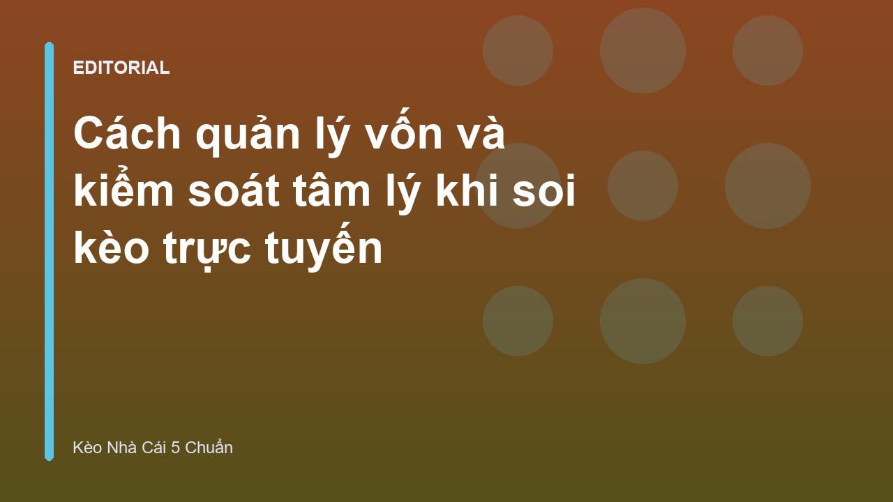 Người chơi đang phân tích dữ liệu bóng đá