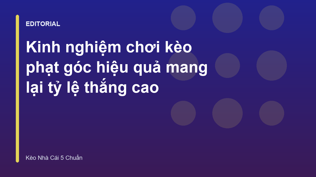 Người chơi đang phân tích kèo phạt góc trong trận đấu bóng đá